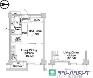 コンフォリア市谷薬王寺の物件間取画像